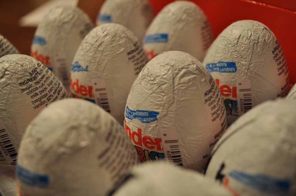 Kinder Surprise Eggs (Image Credits: Flickr)