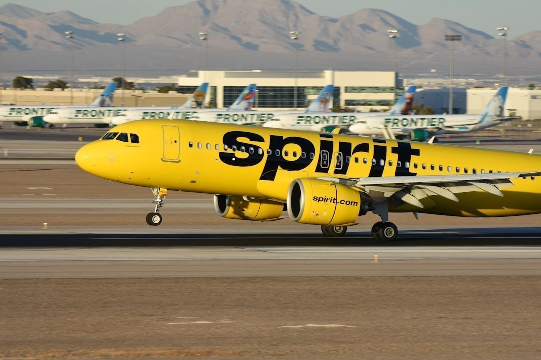 3. Spirit Airlines (Image Credits: Unsplash)