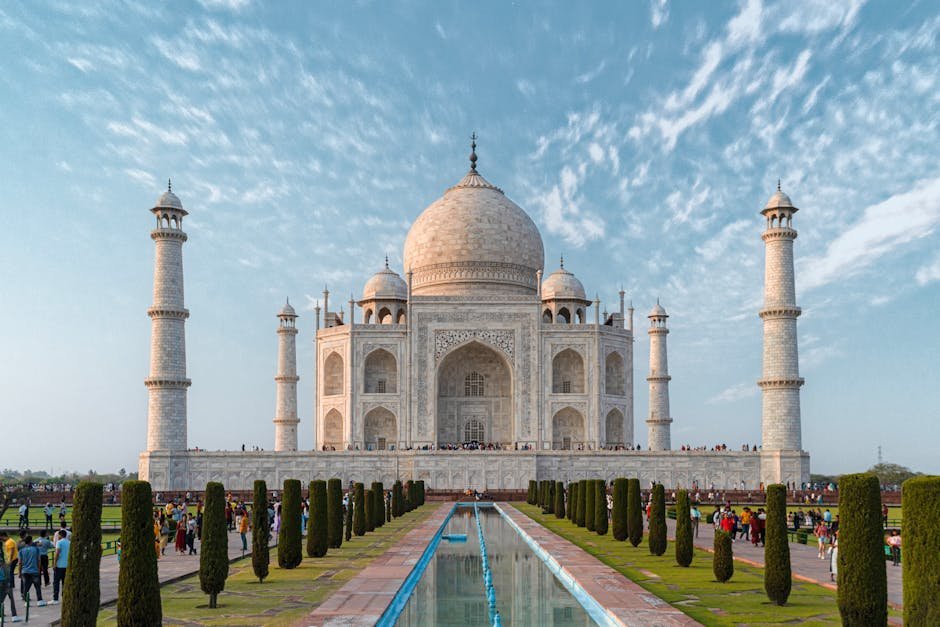 6. Taj Mahal, India (Image Credits: Pexels)