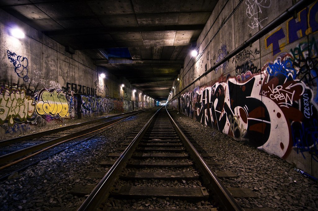 4. New York City's Freedom Tunnel (Image Credits: Flickr)
