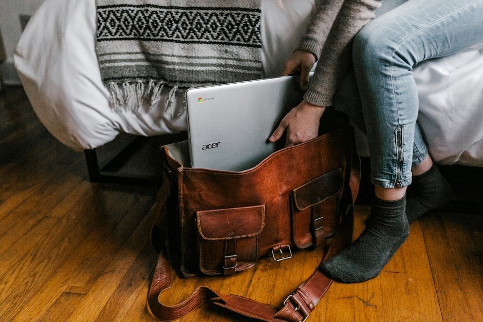 2. Laptops Left Inside Your Bag (Image Credits: Pexels)