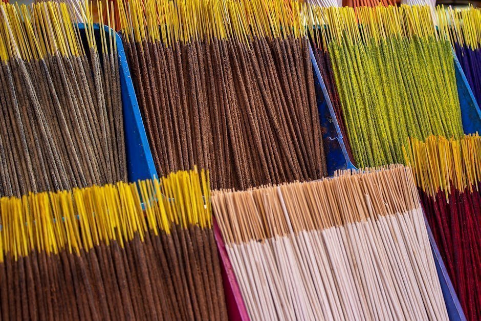 8. Cheap Incense Sticks in Industrial Quantities (Image Credits: Pexels)