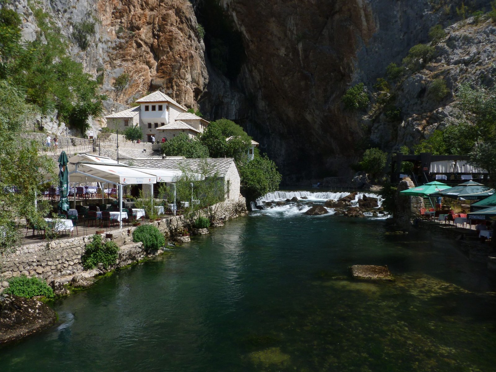 9. Blagaj, Bosnia and Herzegovina - The Hidden River Monastery (The beginning of the world
Uploaded by Smooth_O, CC BY-SA 2.0)