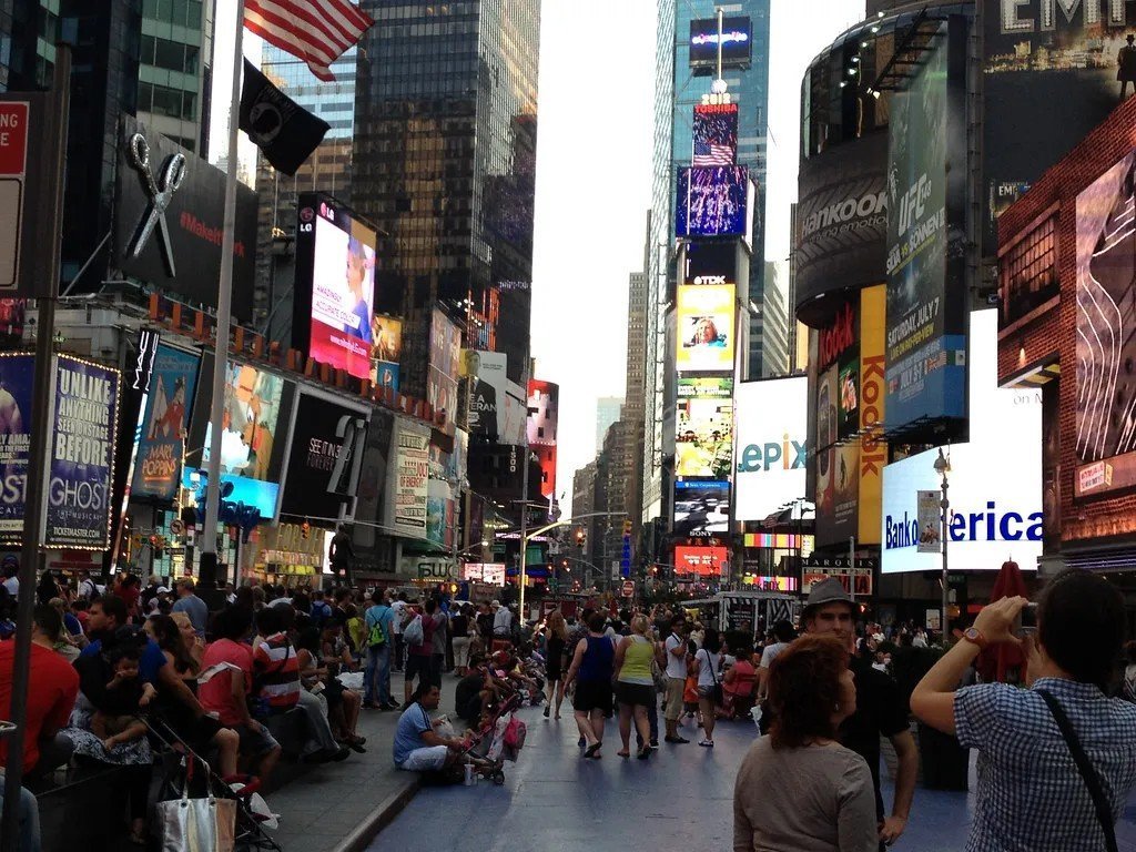 10. Times Square, New York - Sensory Overload as Tourism Product (Sue Waters, Flickr, CC BY-SA 2.0)